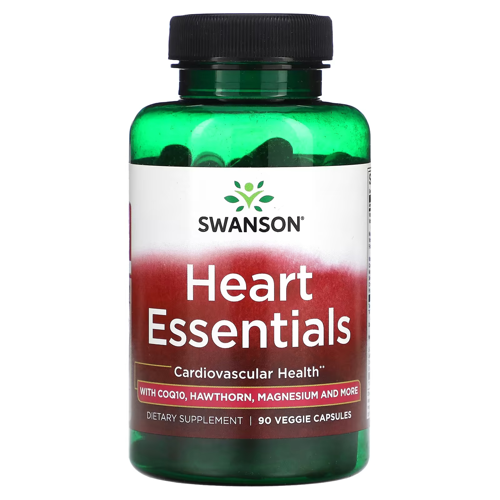 Пищевая добавка Swanson Heart Essentials, 90 растительных капсул swanson digestive essentials 180 таблеток