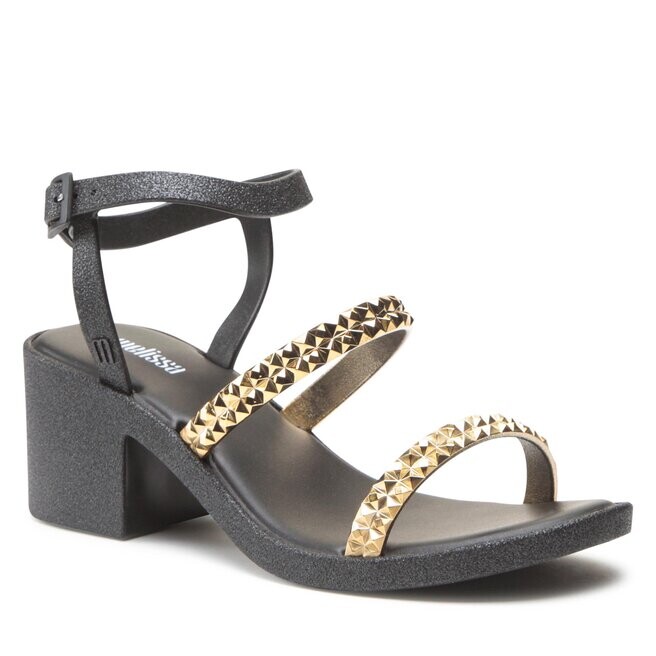 

Сандалии Melissa GlowingHeel Ad, черное золото