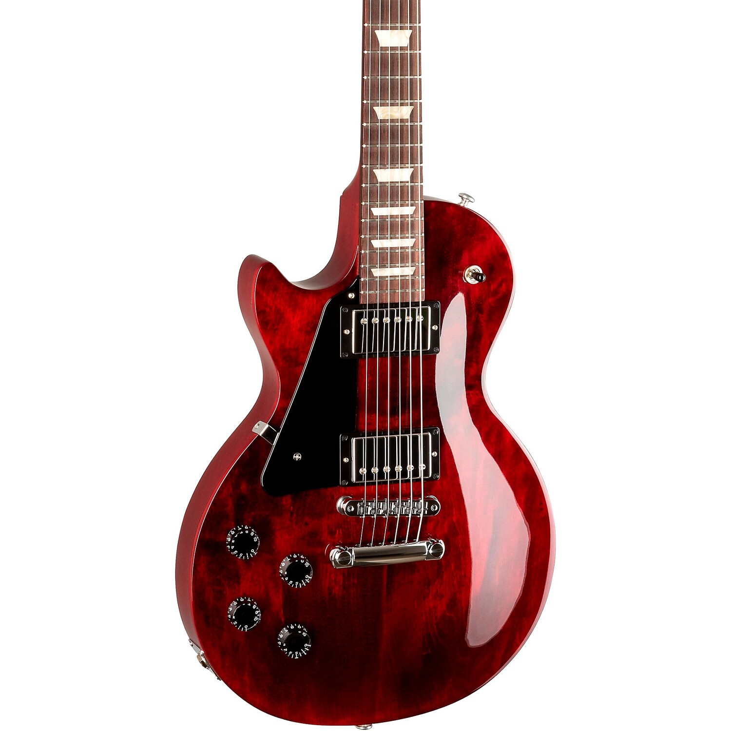 

Электрогитара Gibson Les Paul Studio левосторонняя, винно-красная