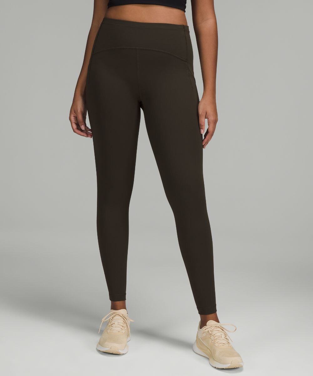 

Леггинсы Swift Speed с высокой посадкой Lululemon, оливковый
