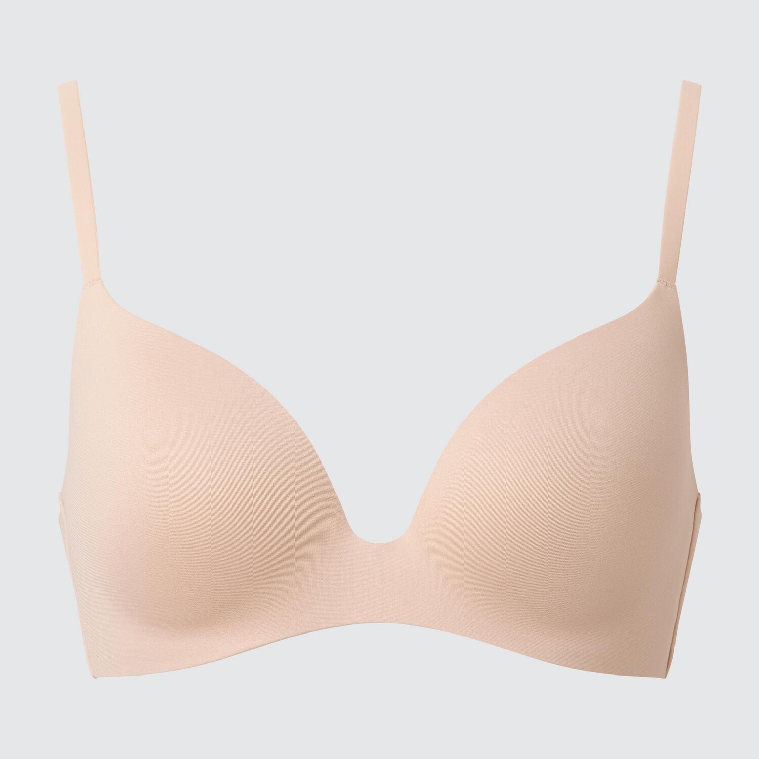 

3d беспроводной бюстгальтер UNIQLO, бежевый