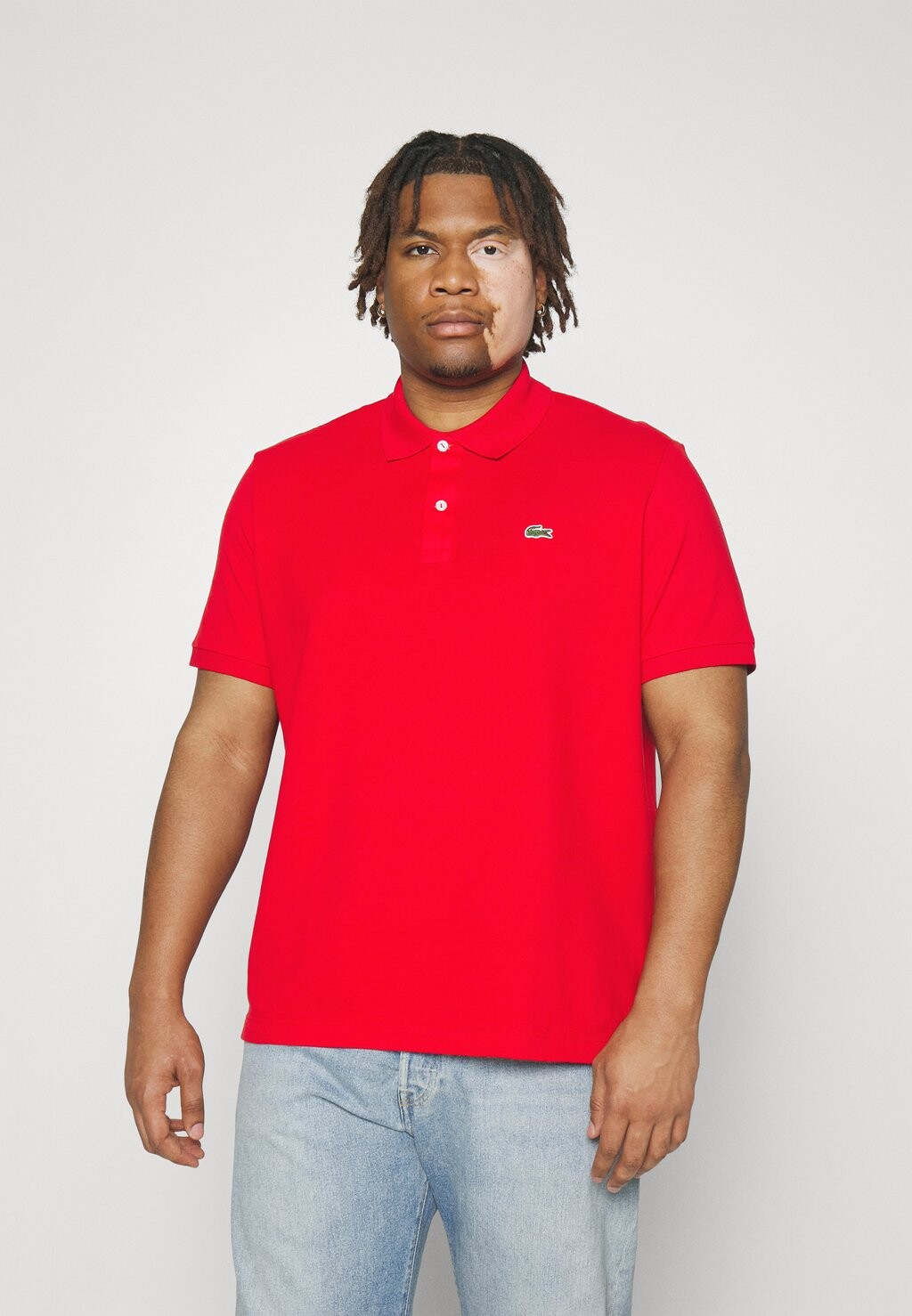 

Рубашка поло Lacoste, красный