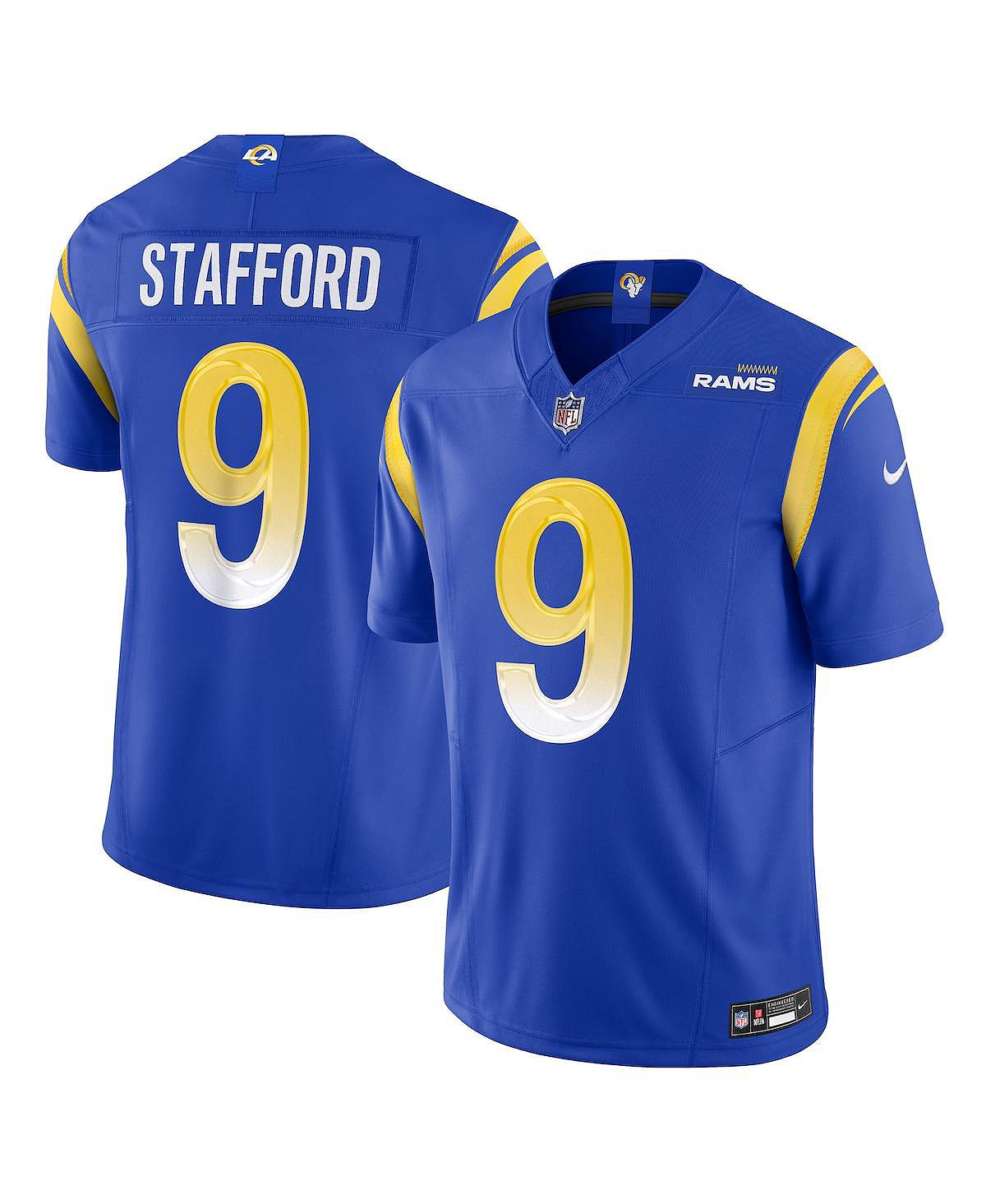 

Мужская футболка Matthew Stafford Royal Los Angeles Rams Vapor F.U.S.E. Ограниченный Джерси Nike