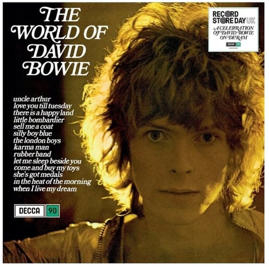 bowie david the world of david bowie rsd 2019 ltd heavyweight blue vinyl Виниловая пластинка Bowie David - The World of David Bowie