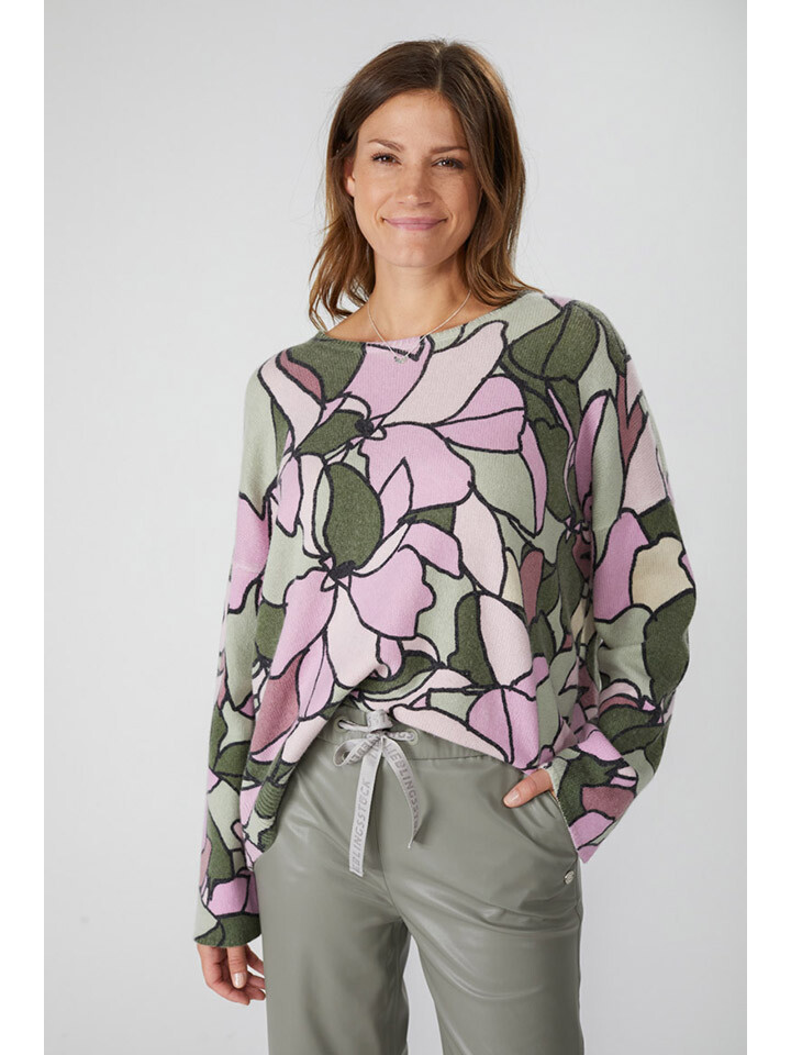 

Свитер LIEBLINGSSTÜCK, цвет Khaki/Rosa
