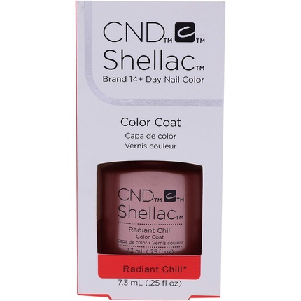 

Shellac Radiant Chill Glacial Illusion 7,3 мл 0,25 жидких унций, Cnd