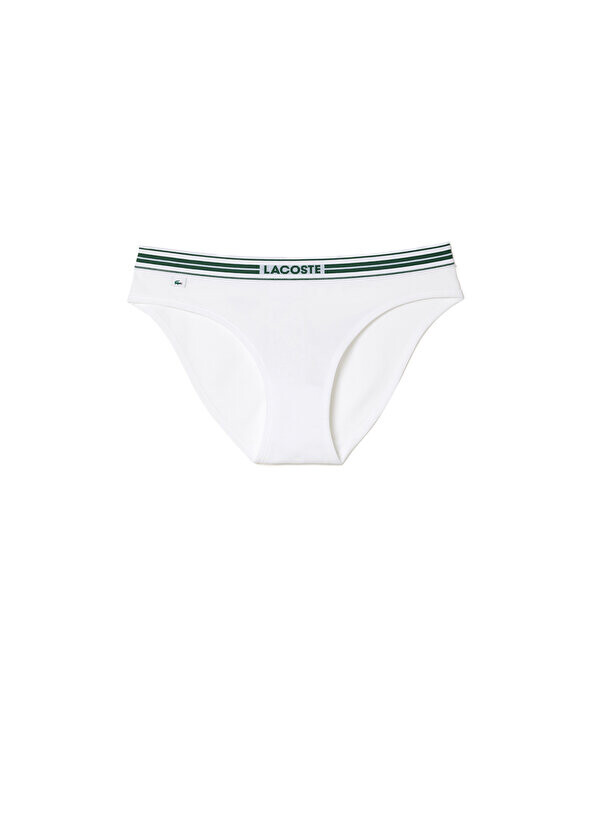 

Белые женские трусики Lacoste