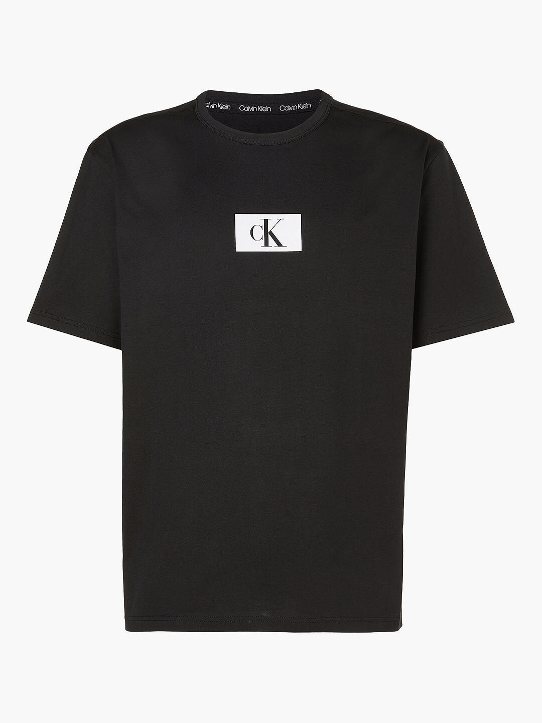

Футболка Calvin Klein Block Logo Lounge, черная, Черный