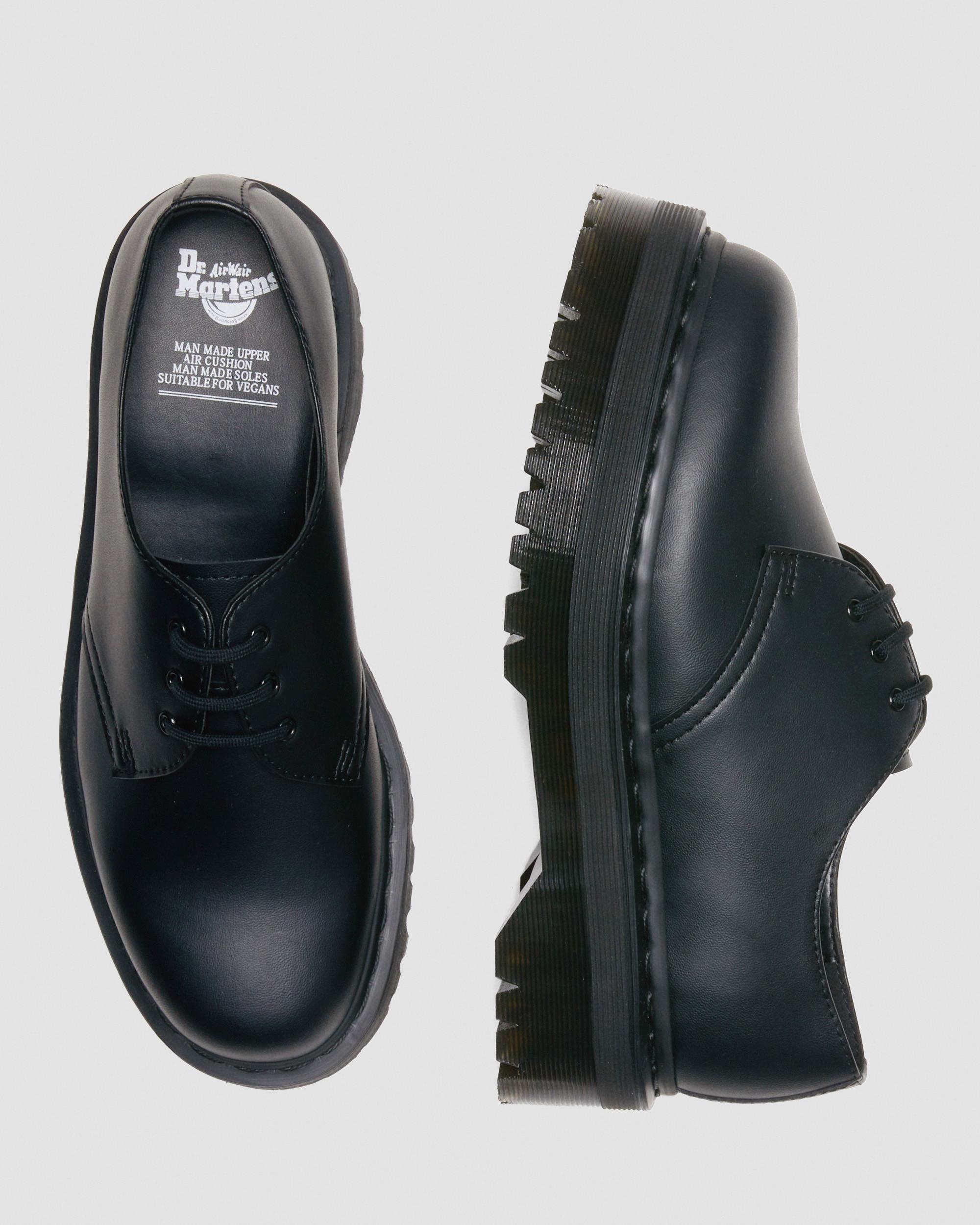 Туфли на платформе Vegan 1461 Mono Felix Dr. Martens черные туфли с 3 люверсами dr martens vegan 1461 felix felix