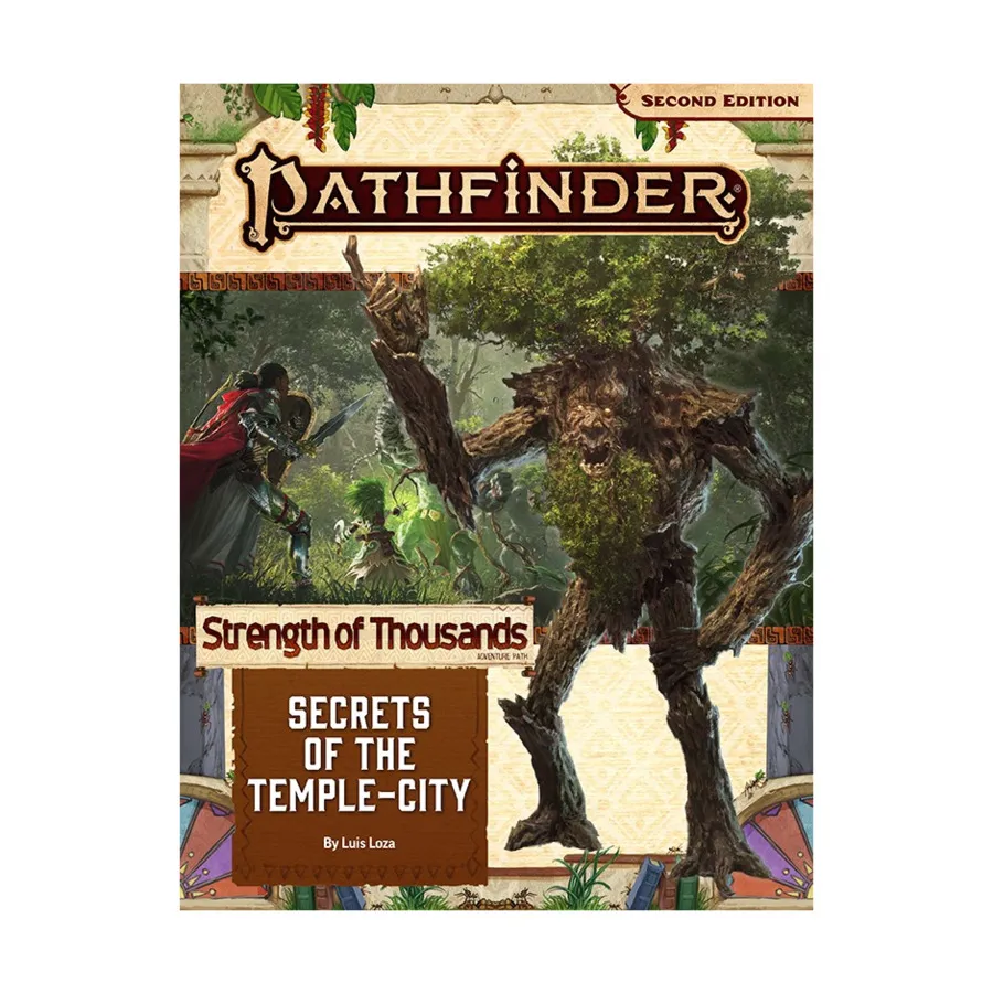 

#172 "Strength of Thousands #4 - Secrets of the Temple-City", Pathfinder Roleplaying Game (2nd Edition) - Adventure Path #145 - #174, мягкая обложка