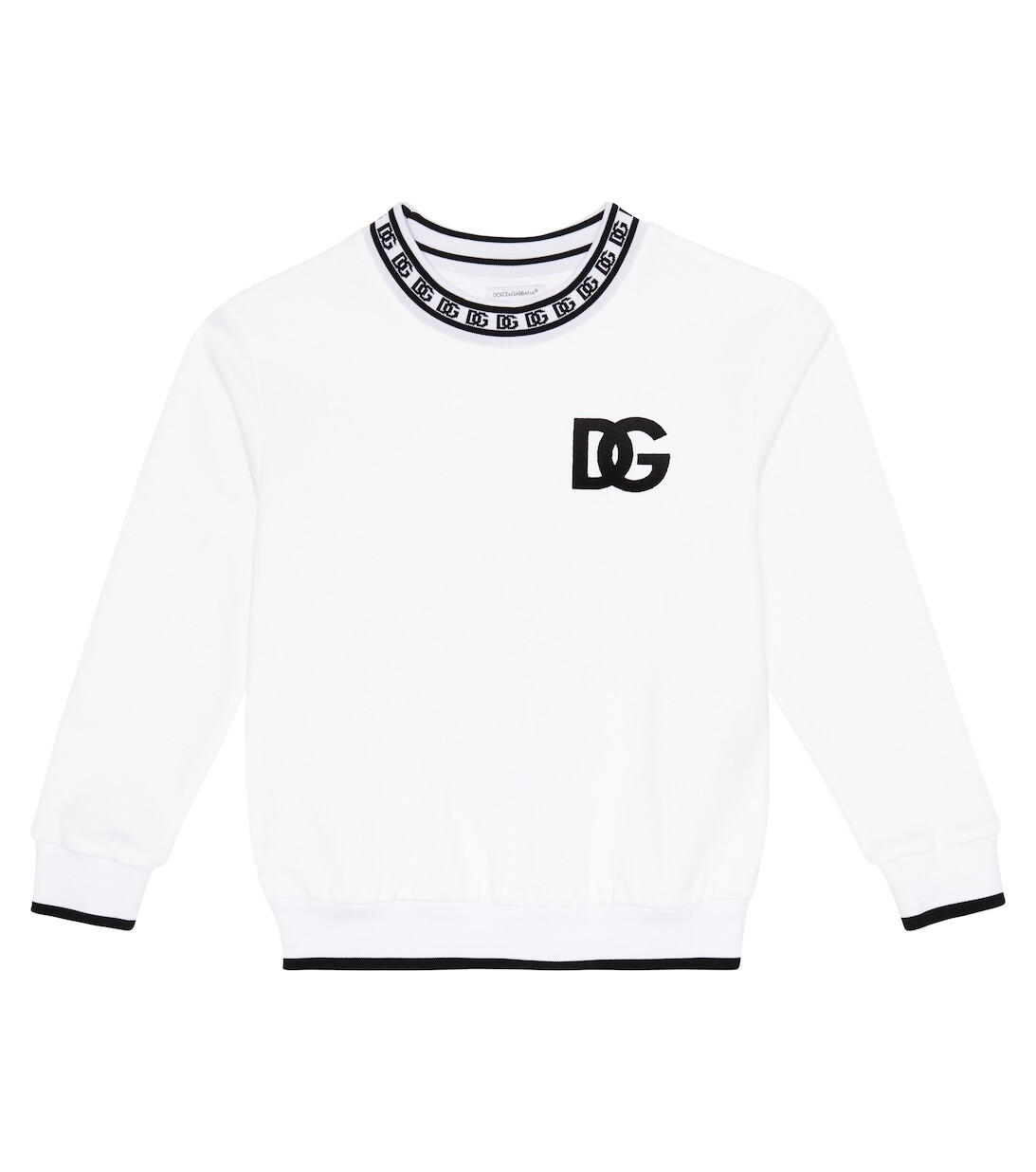 

Толстовка из хлопкового джерси DG Dolce&Gabbana, разноцветный