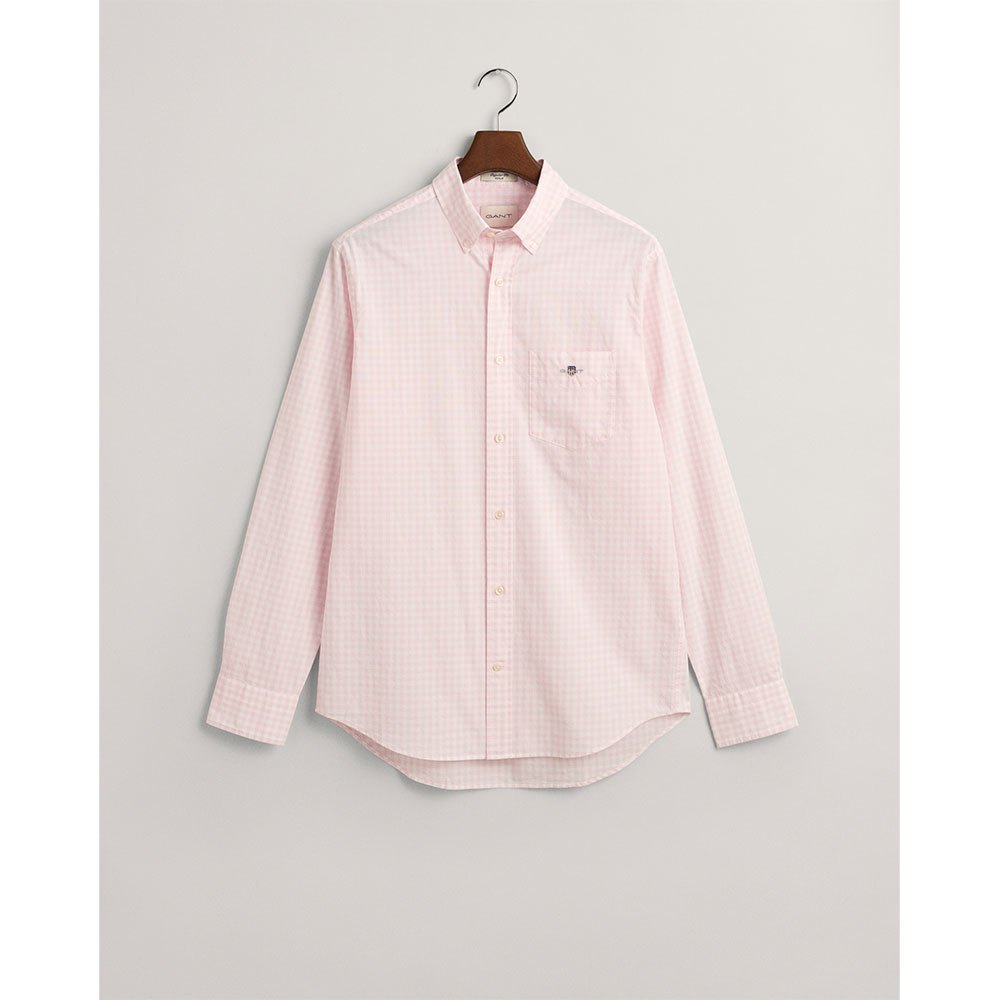 Рубашка Gant Reg Gingham, розовый