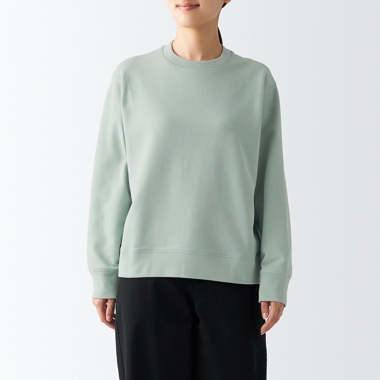 

Фуфайка MUJI, светло-зеленый