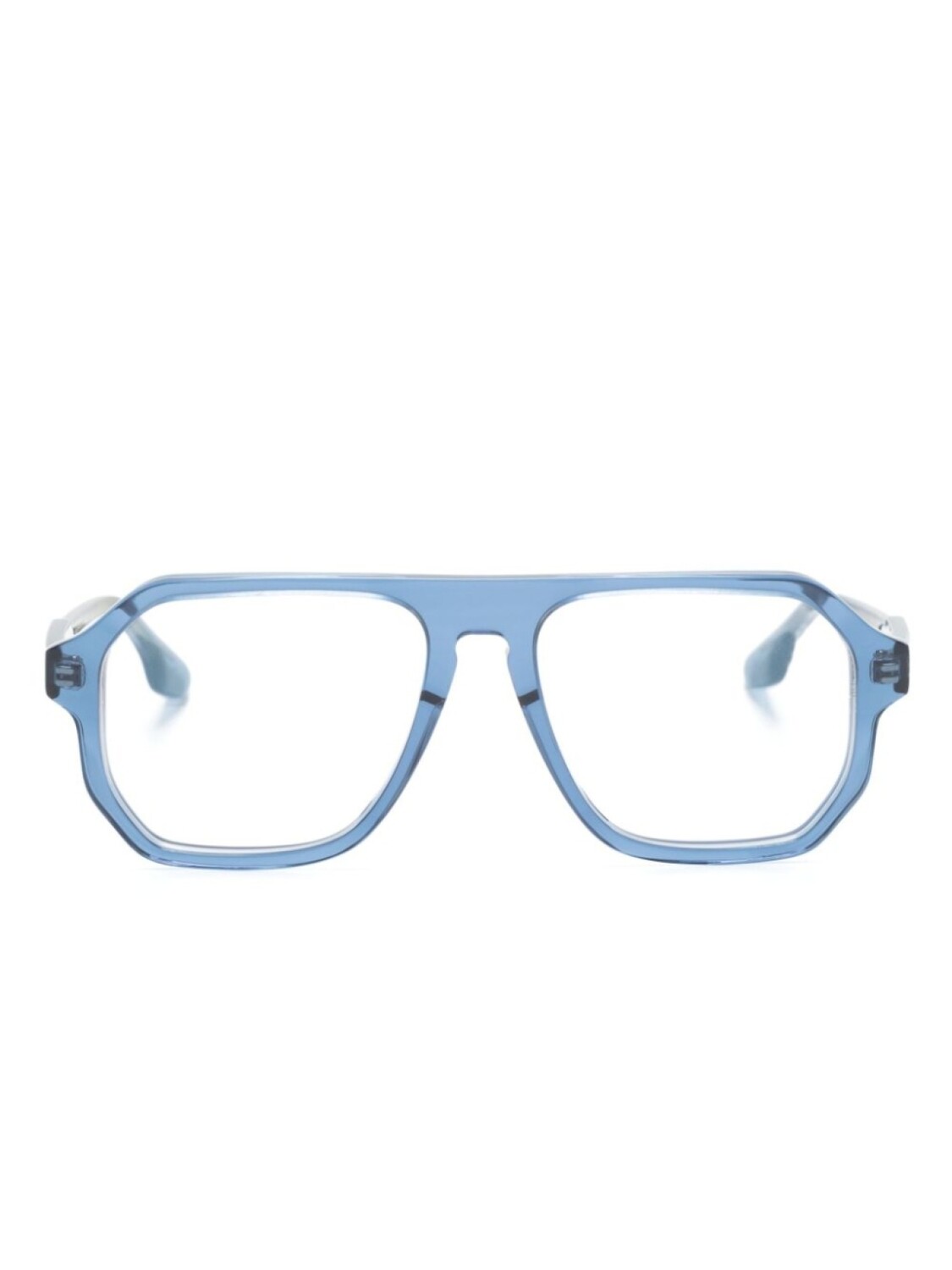 

Очки-пилоты с логотипом Victoria Beckham Eyewear, синий