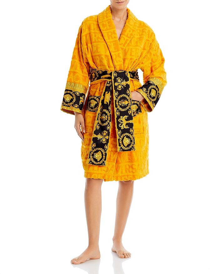 

Банный халат I Heart в стиле барокко Versace