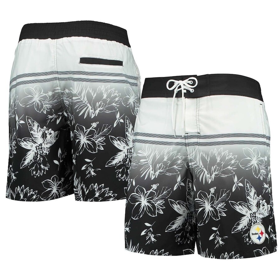 

Пляжные шорты G-III Sports by Carl Banks Pittsburgh Steelers, черный