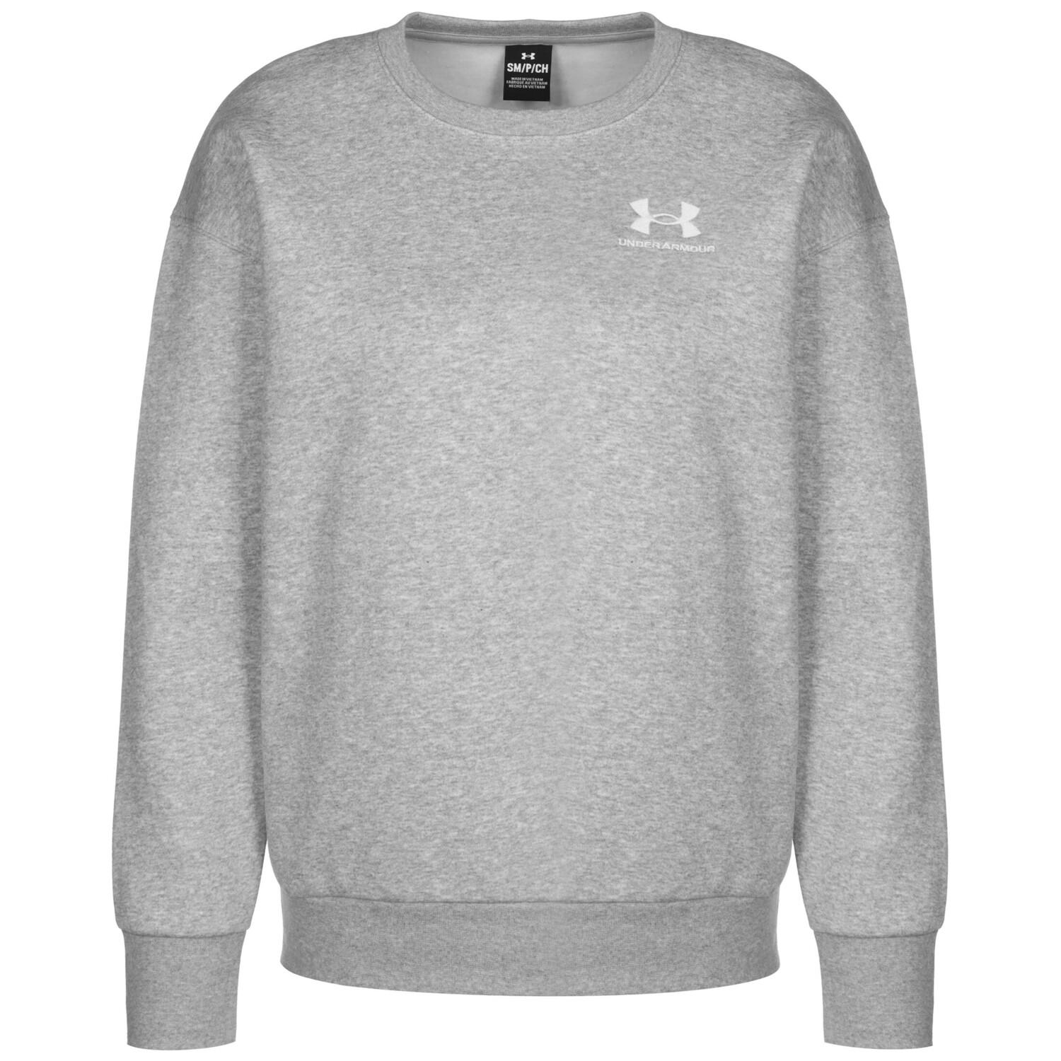 

Толстовка Under Armour Trainingspullover Essential Fleece Crew, серый