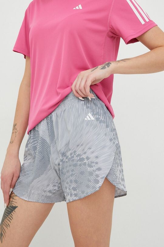 

Шорты для бега Adizero adidas, серый