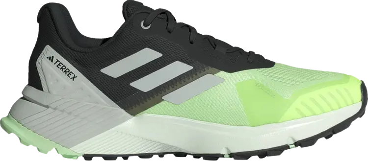 

Кроссовки Terrex Soulstride 'Green Spark Black', зеленый