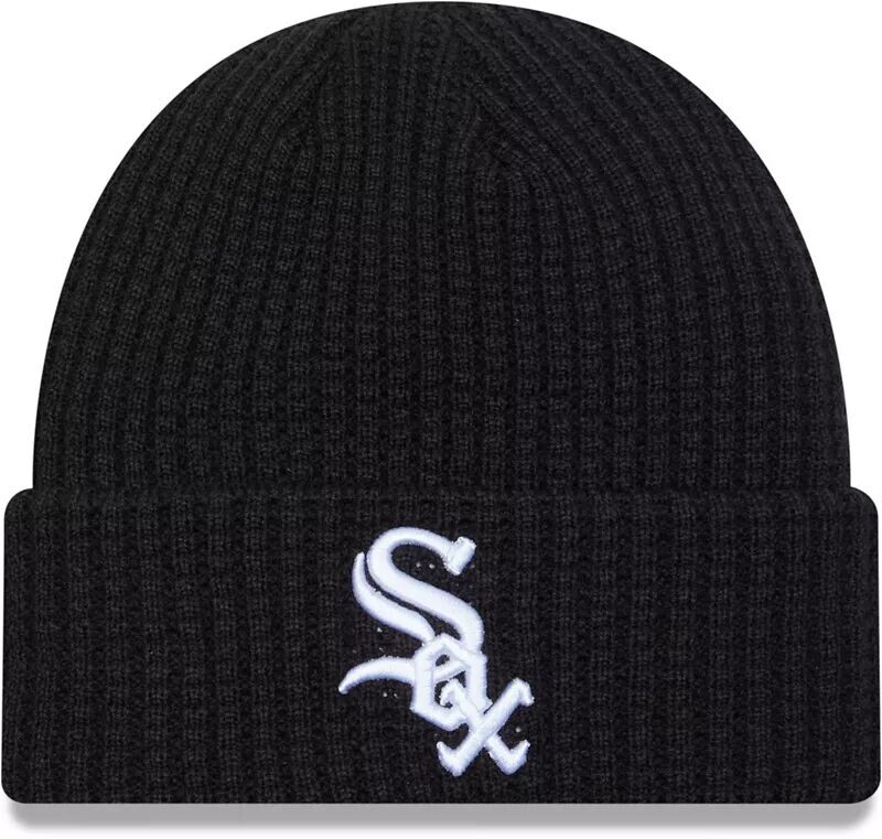 

Мужская черная вязаная шляпа New Era Chicago White Sox Prime