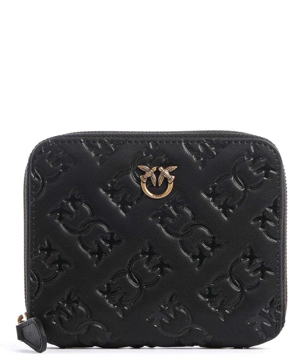 

Кошелек Taylor из тисненой кожи Pinko, черный
