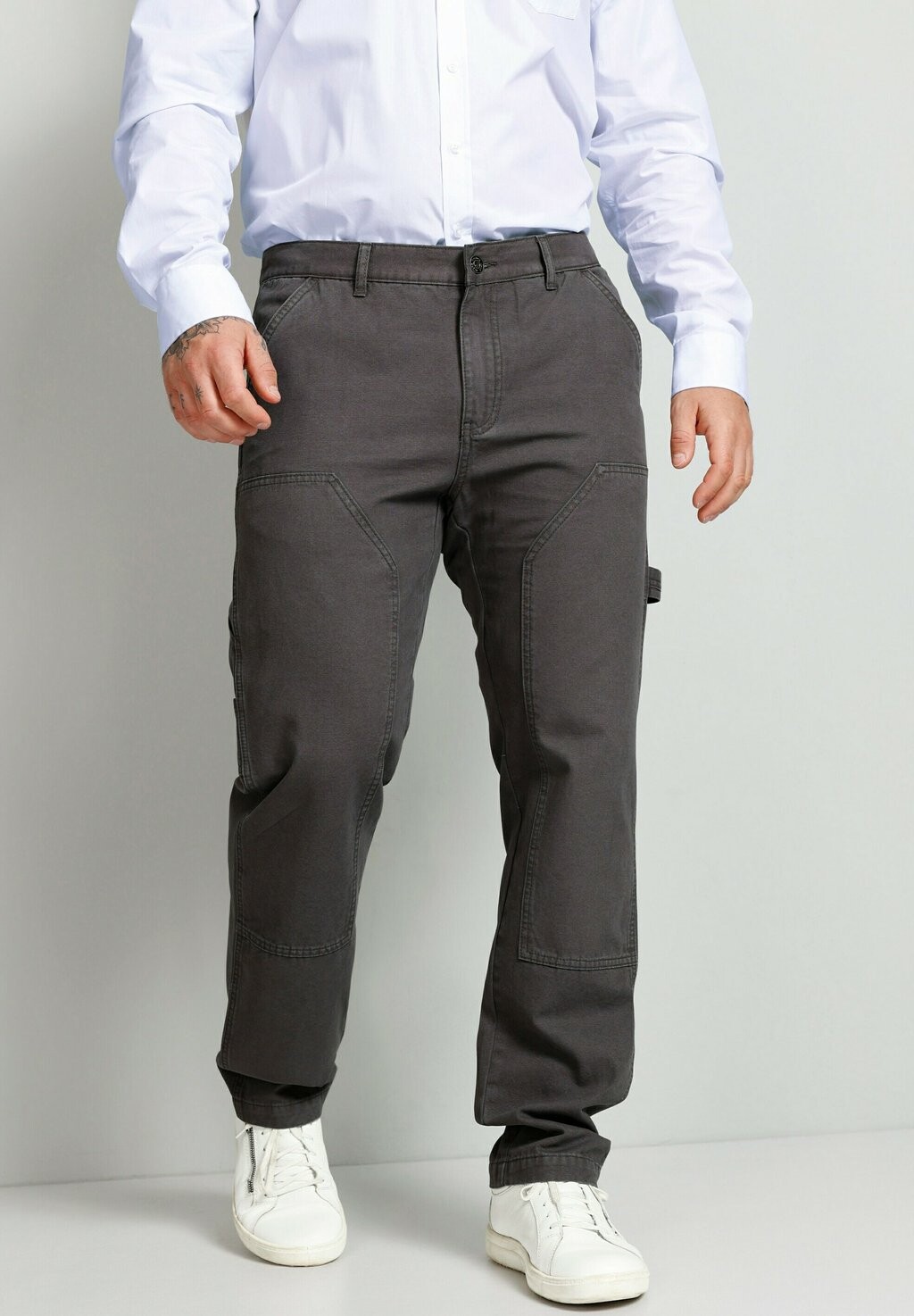 

Брюки из ткани WORKER BOSTON PARK, серый