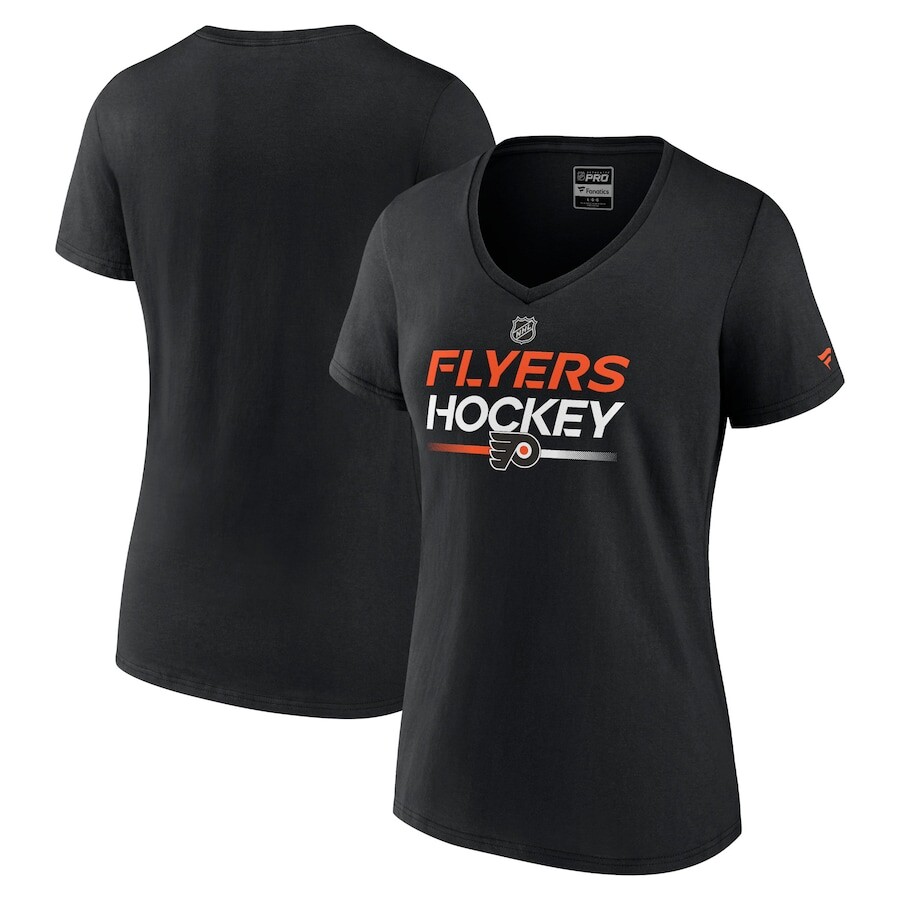 

Футболка с коротким рукавом Fanatics Branded Philadelphia Flyers, черный