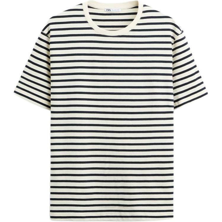 

Футболка мужская синяя Zara, синий