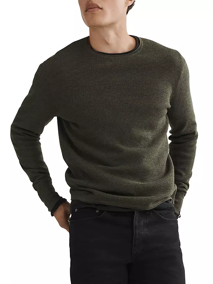

Трикотажный свитер Martin Merino Rag & Bone, оливковый, Зеленый