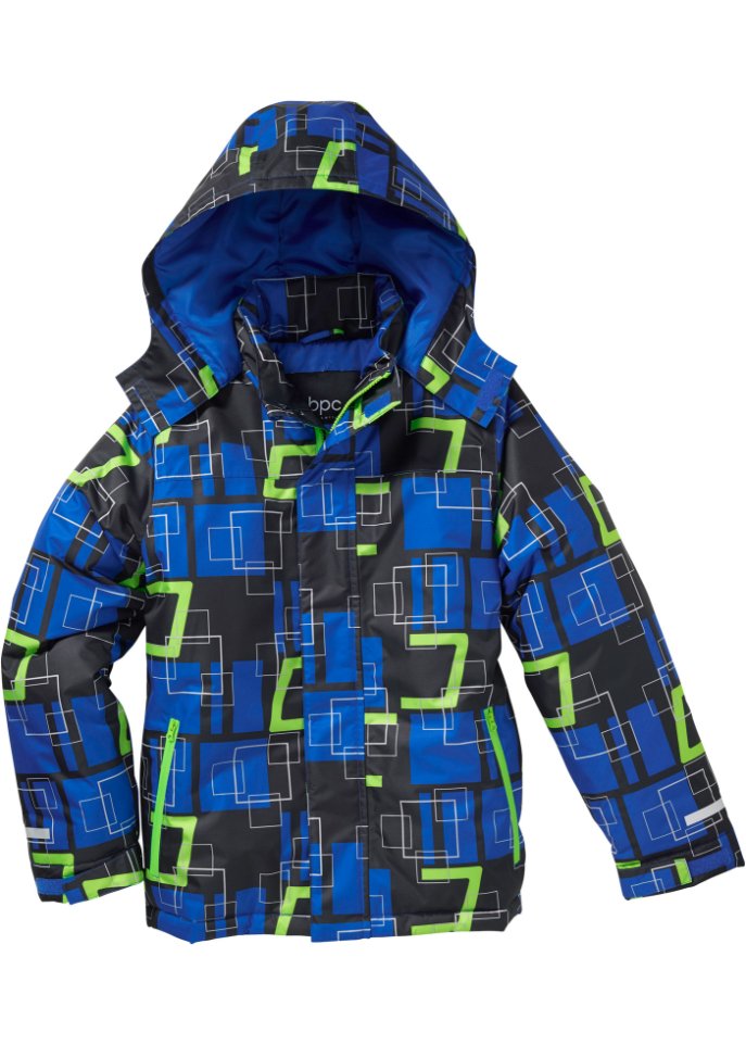цена Лыжная куртка для мальчика Bpc Bonprix Collection, зеленый