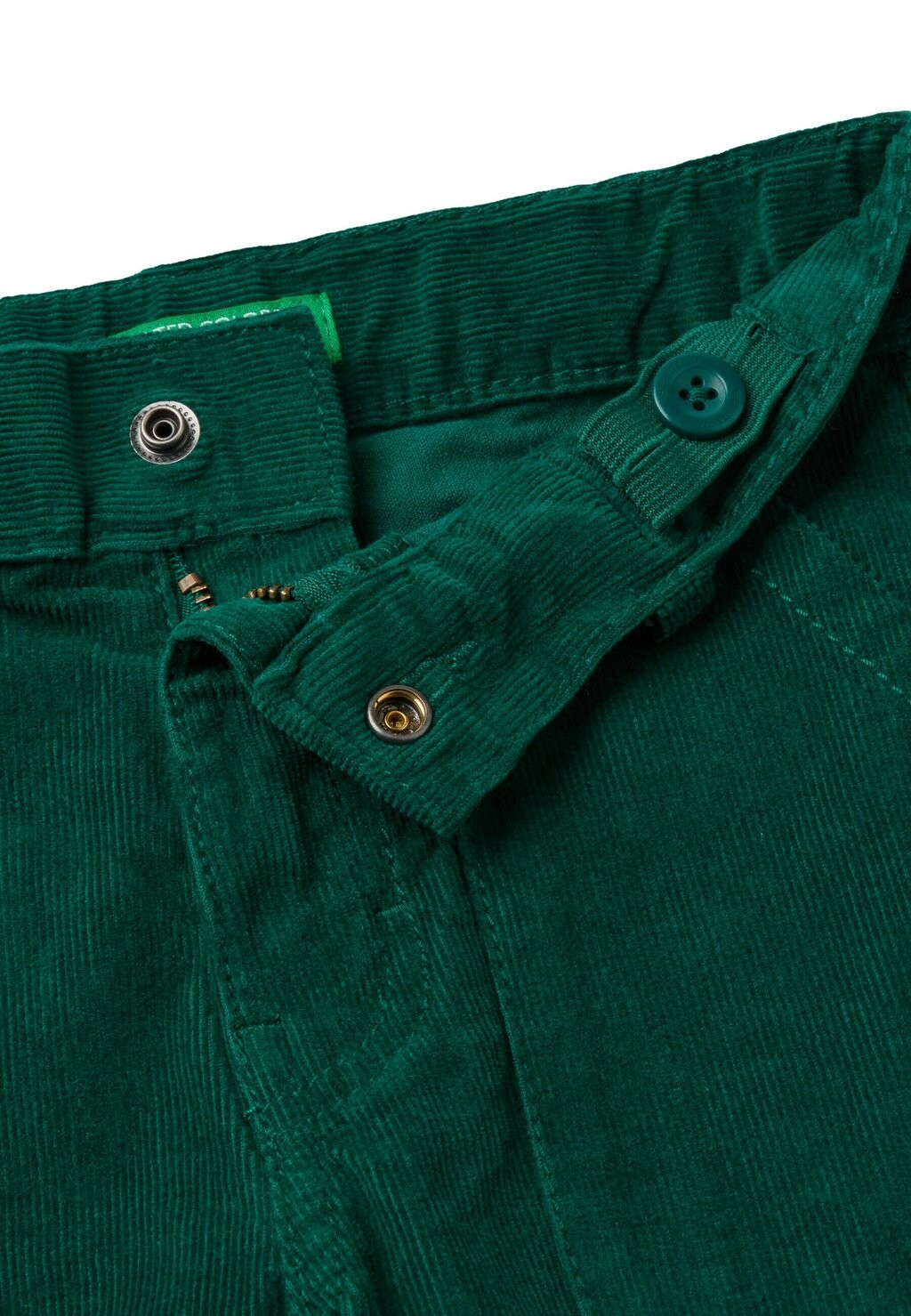 

Тканевые брюки STRETCH United Colors of Benetton, зеленый