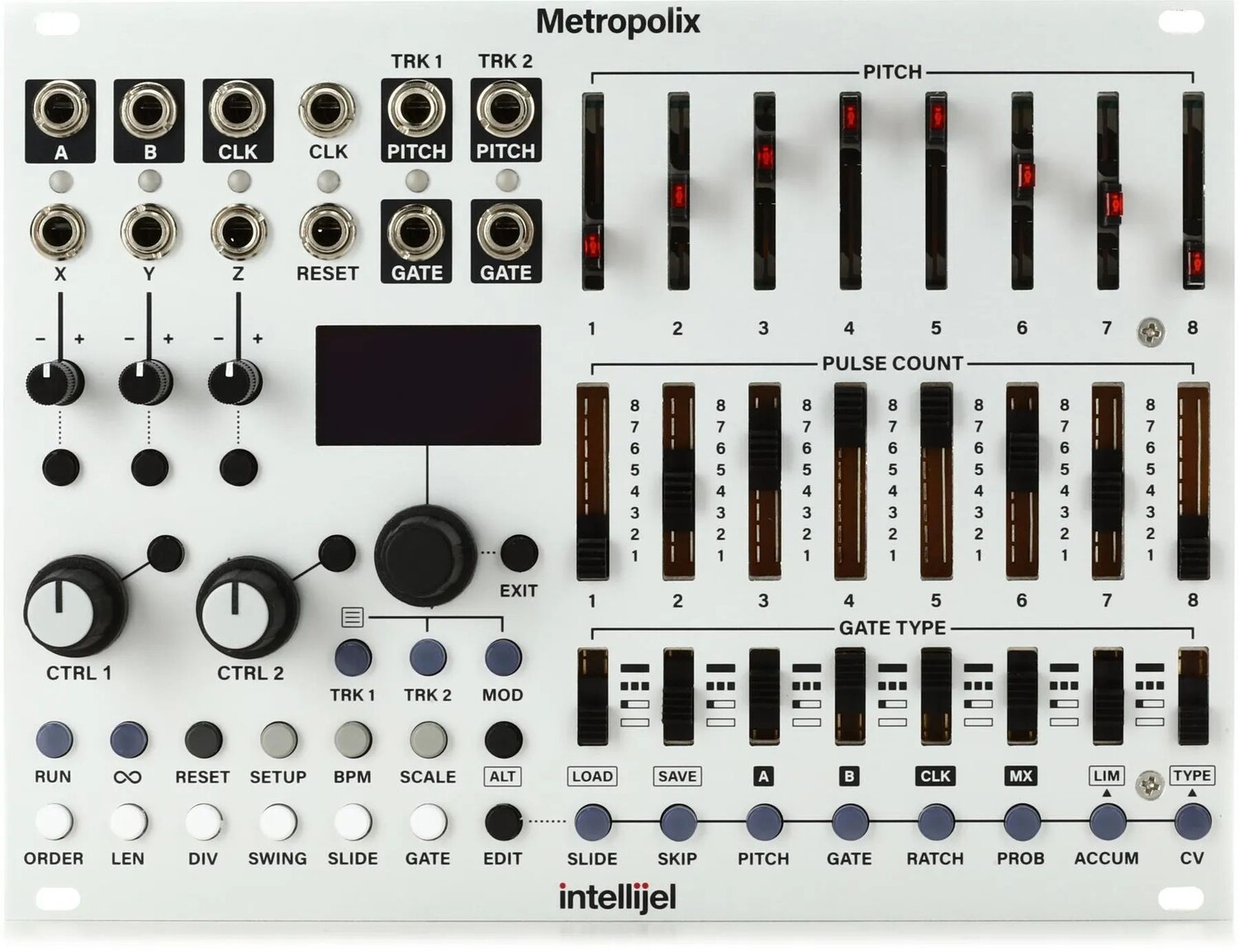 

Модуль секвенсора высоты тона и гейта Intellijel Metropolix Eurorack