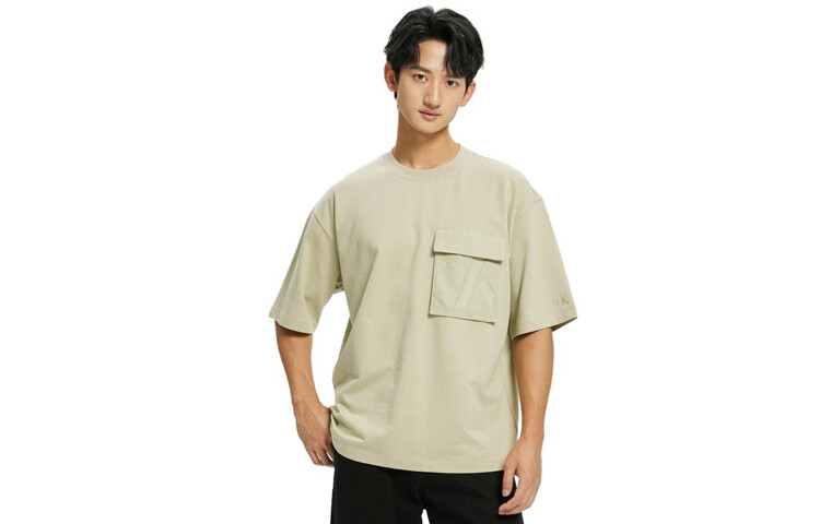 

Мужская футболка Calvin Klein, цвет Beige