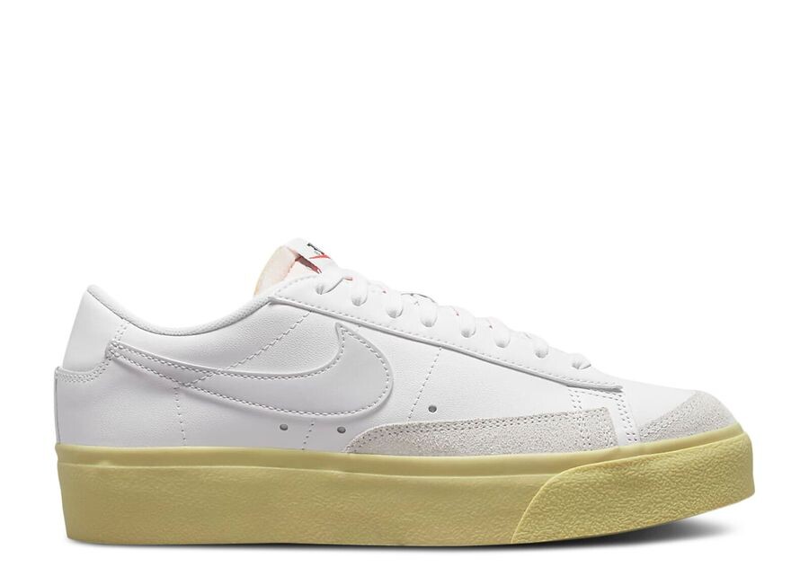 

Кроссовки Nike Wmns Blazer Low Platform 'White Lemon Wash', белый