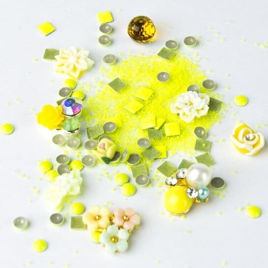 

12. One Color Mix — неоновый желтый., Molly Lac