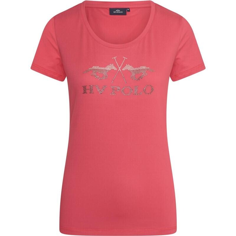 

Женская футболка HVPFavouritas Limited техническая клубника HV POLO, цвет rot