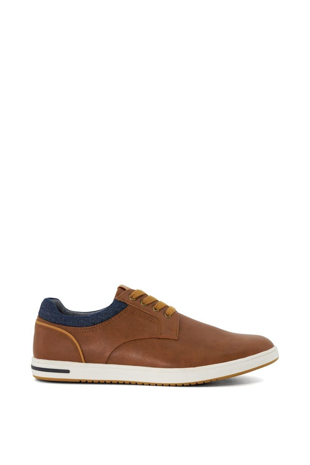 

Кроссовки Wide Fit 'Trip' Dune London, коричневый