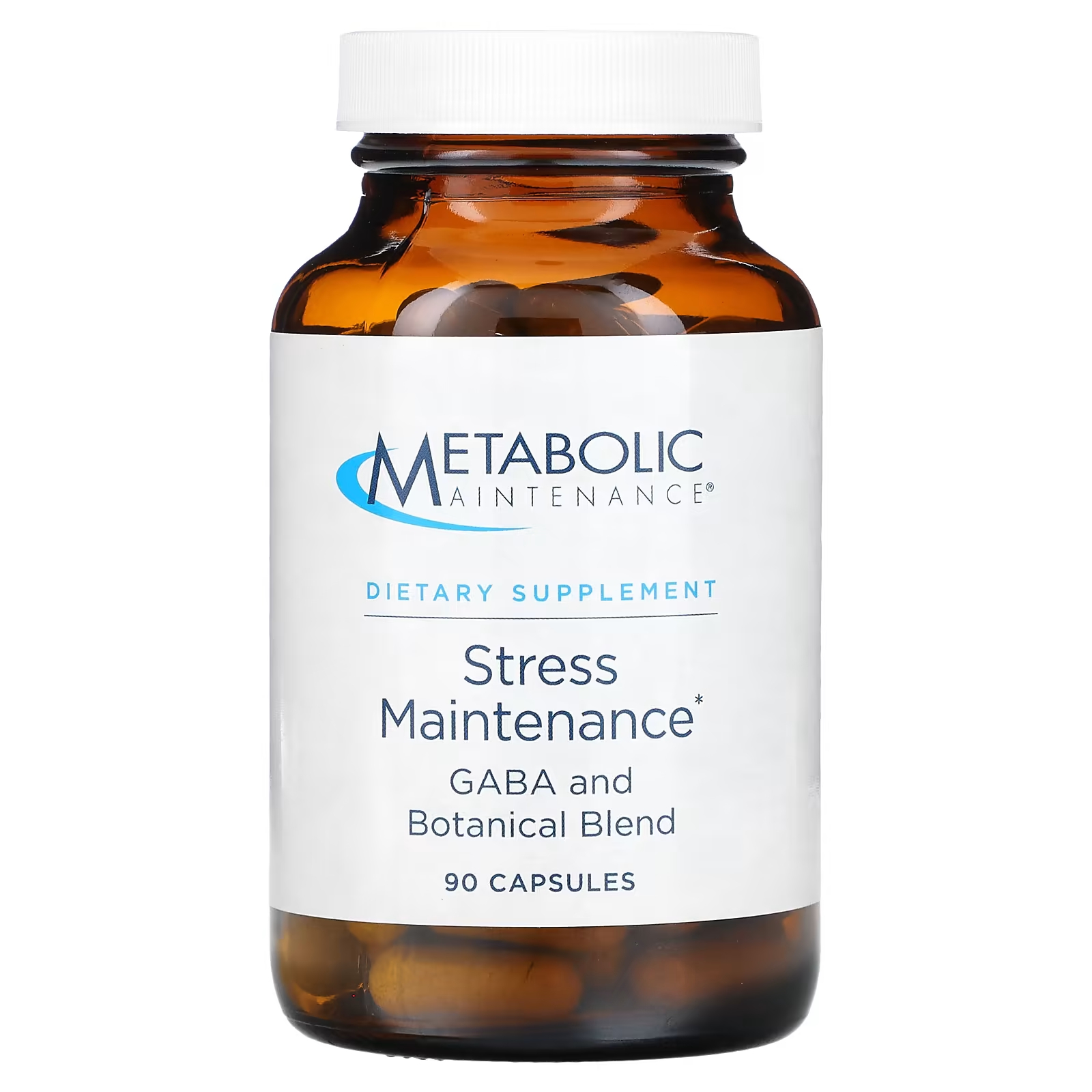 Пищевая добавка Metabolic Maintenance при стрессе, 90 капсул метаболическая поддержка селена metabolic maintenance 90 капсул