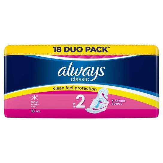 

Супер гигиенические прокладки Always Classic 18 шт., Inne