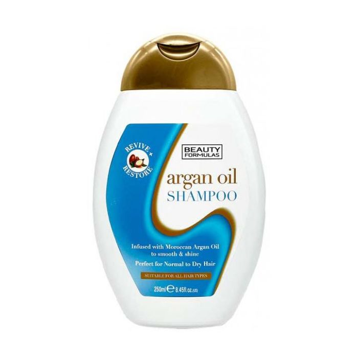 Шампунь Aceite de Argán Champú para cabello seco o normal Beauty Formulas, 250 ml шампунь champú phyto keratin aceite de argán herbal 400 ml