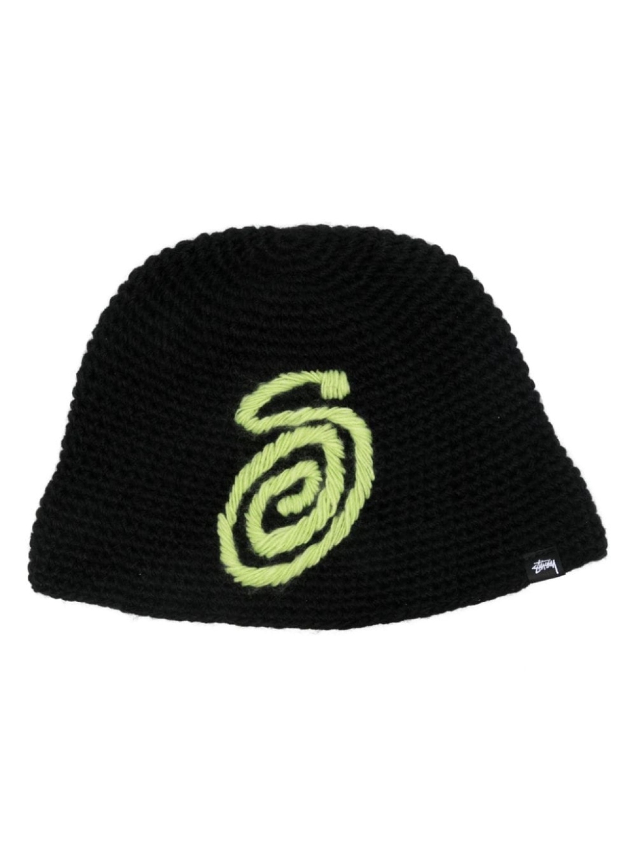 

Stüssy панама Swirly S, черный