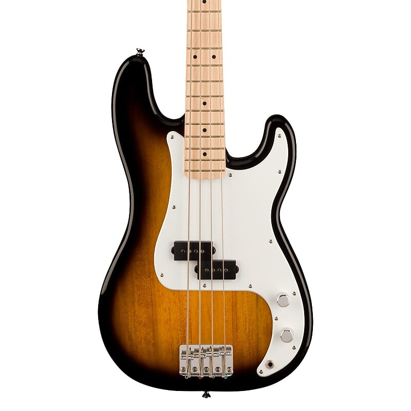 

Басс гитара Squier Sonic Precision Bass - Maple Fingerboard, White Pickguard, 2-Color Sunburst