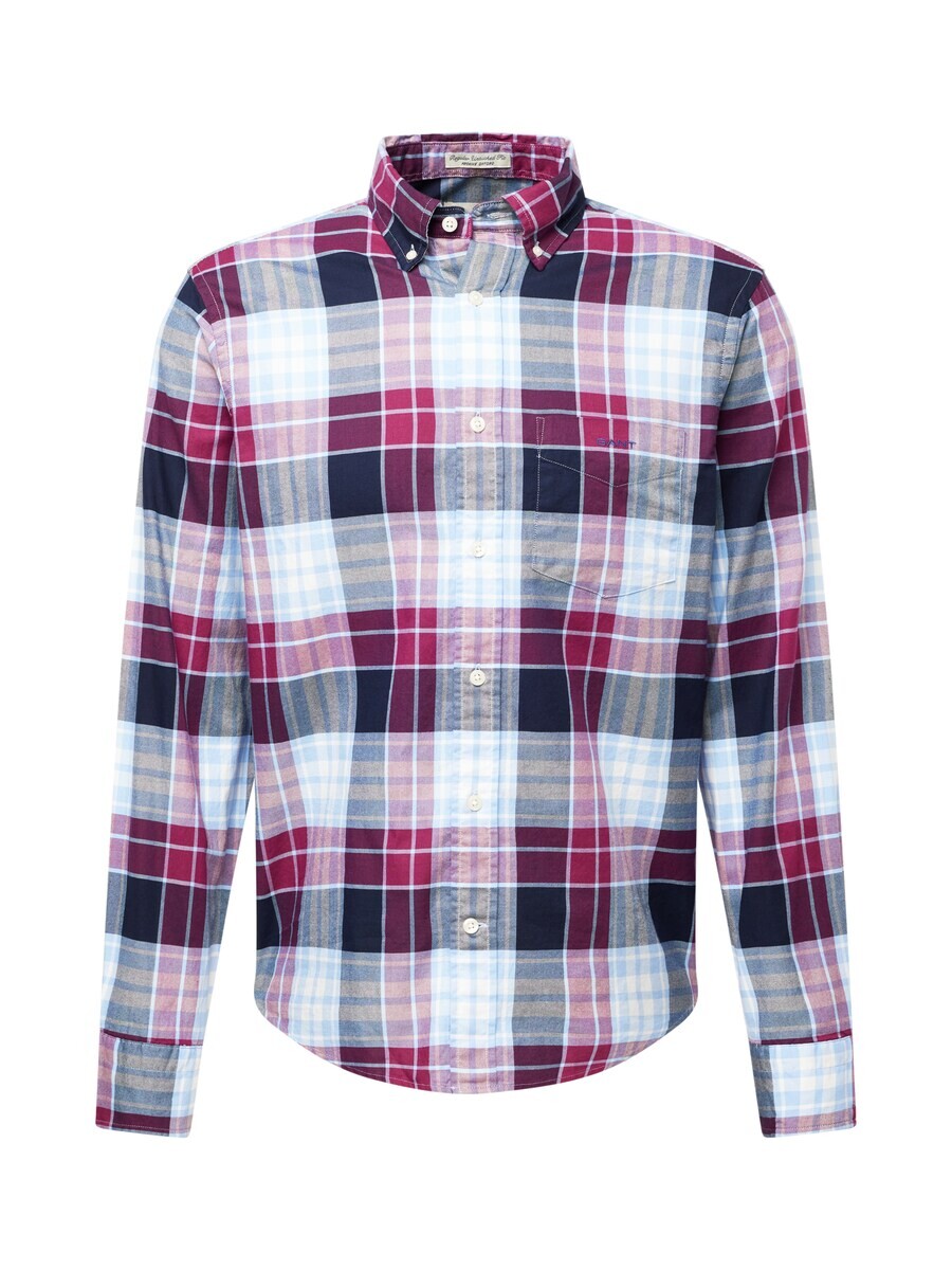 

Рубашка GANT Regular fit Button Up, цвет Purple/Berry