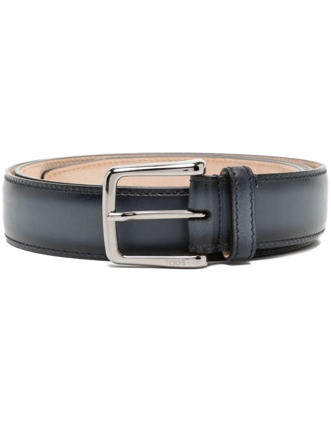 

Tod's ремень с пряжкой-логотипом, черный