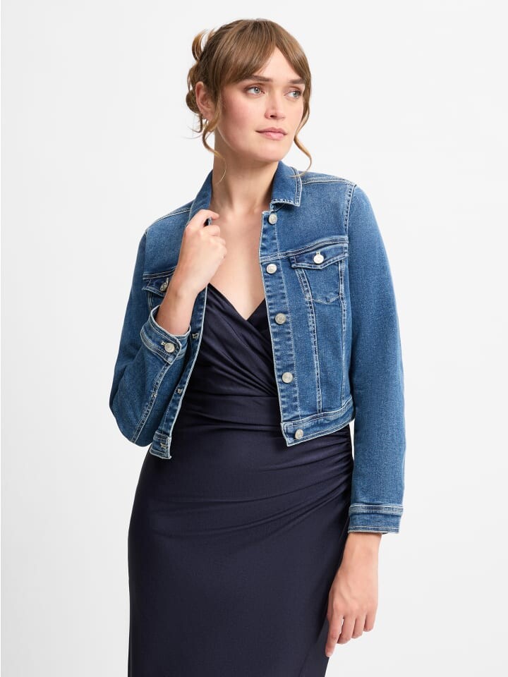 

Джинсовая куртка VM by Vera Mont, цвет denim indigo