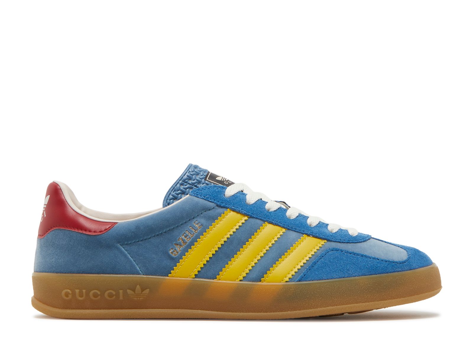 

Кроссовки adidas Gucci X Gazelle 'Light Blue Suede', синий