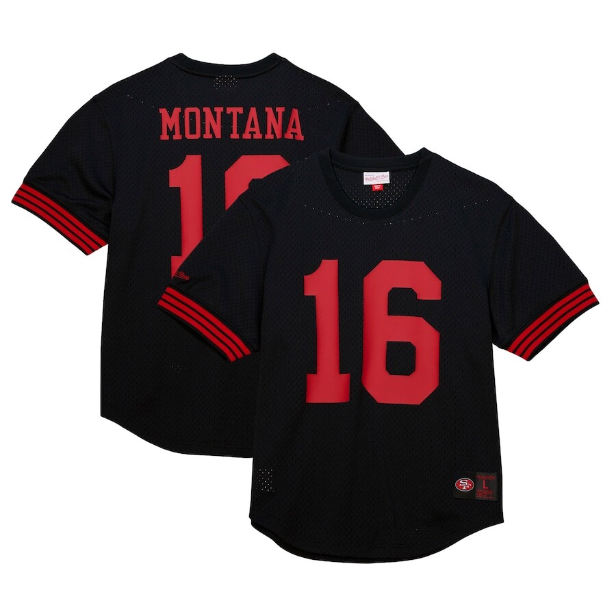 

Футболка с коротким рукавом Mitchell & Ness San Francisco 49Ers, черный