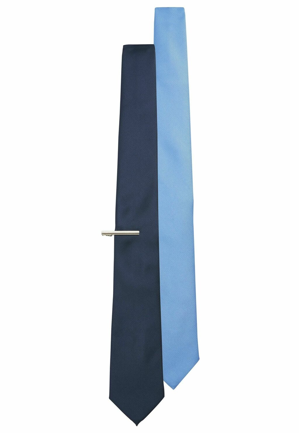 

Галстук TWILL TIES WITH TIE CLIP 2 PACK Next, цвет navy blue