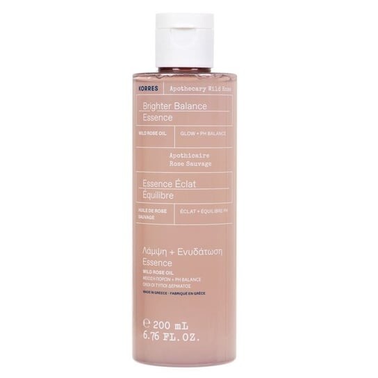 

Осветляющая и балансирующая эссенция для лица, 200 мл Korres, Apothecary Wild Rose Brighter Balance Essence