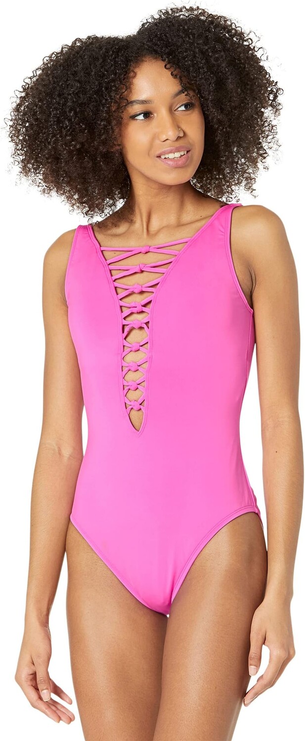 

Островная решетка цельная Lilly Pulitzer, цвет Plumeria Pink
